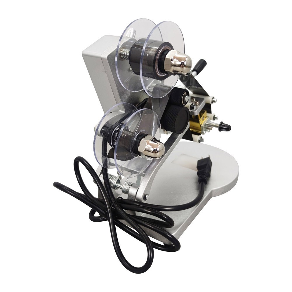 Hot Manual Stamp Ribbon Coding Printer Hot Foil Stamping Date Code Machine 110V