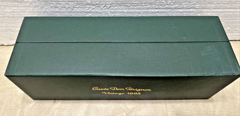 Don Perignon 1995 Original Box & Booklet Empty Box No Bottle