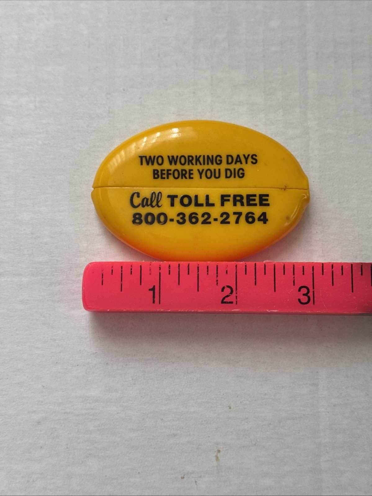 Old Ohio Utilities Protection Services Call Before You Dig Squeeze Coin Purse