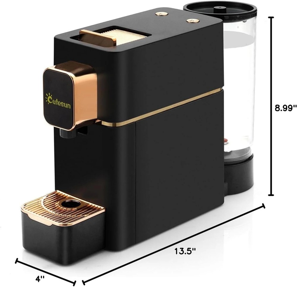 Mini Espresso Coffee Machine for Capsules Compatible with Nespresso OriginalL Ma