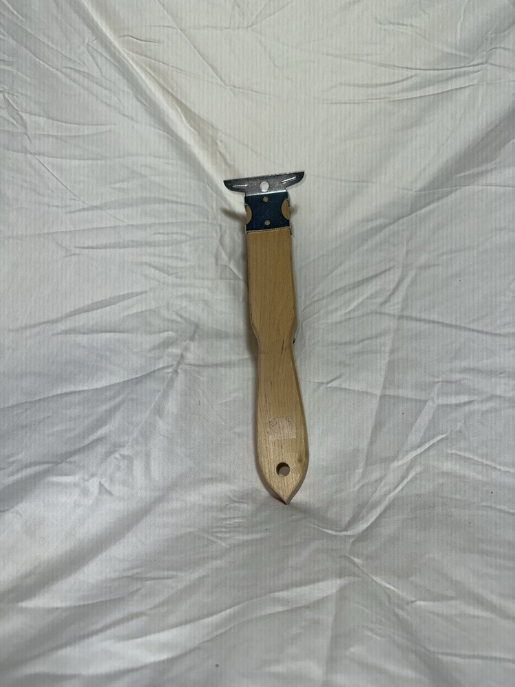 8 Inch Metal Wire Brush with Scraper