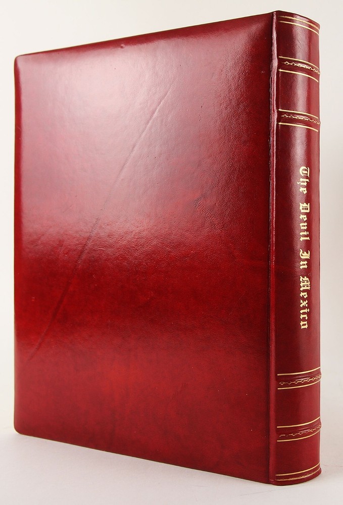 Rare 1972 First Dan O'Bannon ('Alien') Script The Devil In Mexico Leather Bound