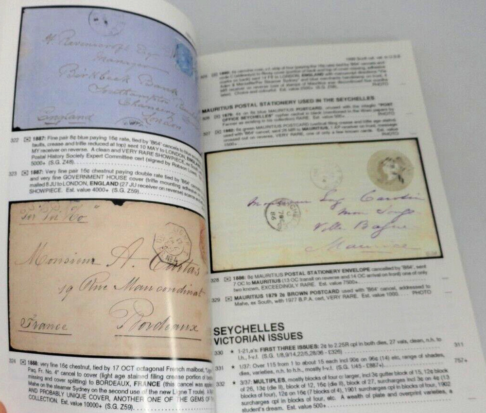 Maresch 1999 Stamp Auction Catalog Great Britain Commonwealth Canada Foreign