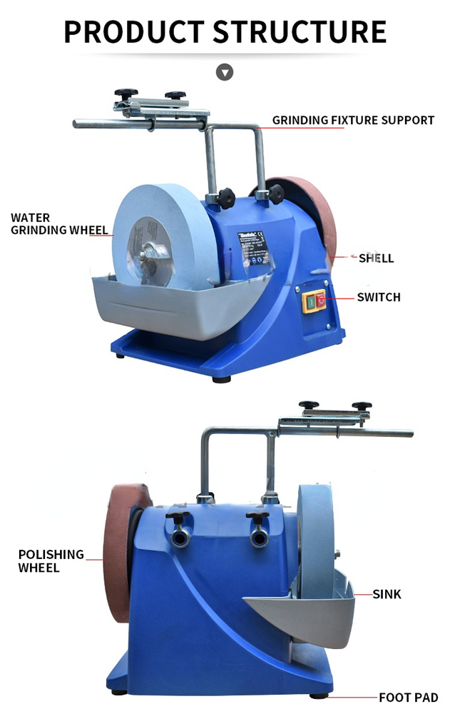 Water-cooled Multipurpose Knife Sharpener Grinder Fixed-speed /Low-Speed Grinder