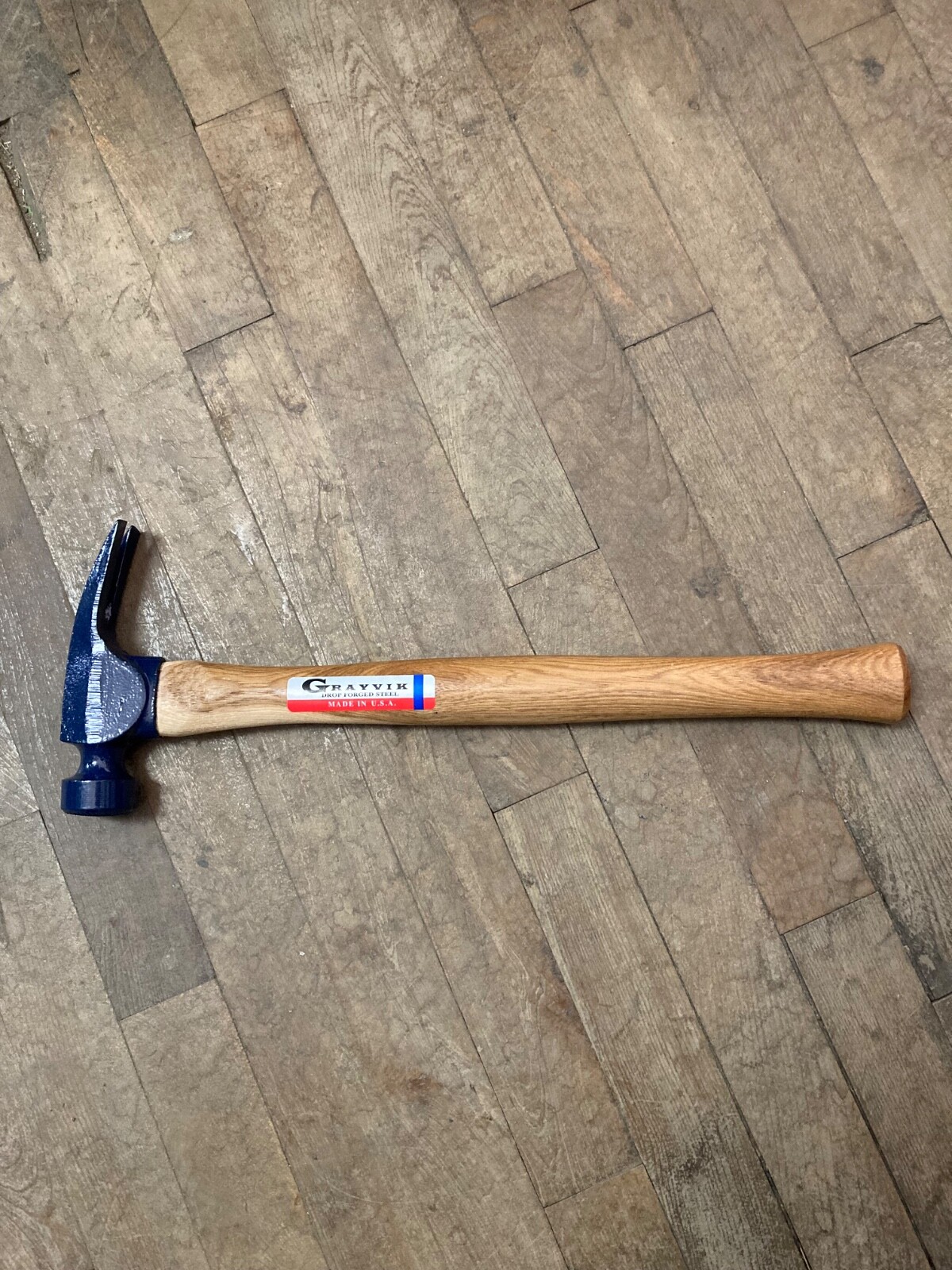 Vaughan / Grayvik 23 oz Long Milled-Face Rip Hammer - Factory Second (90103)