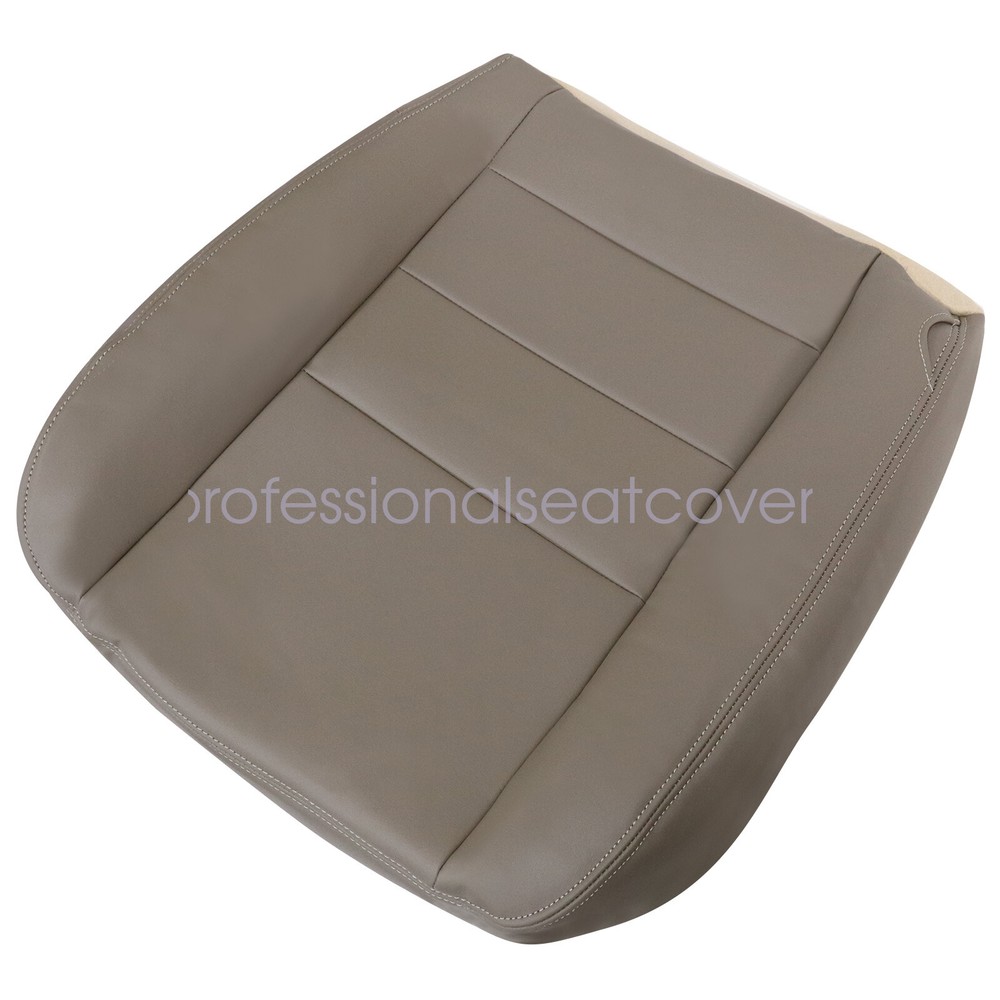 7 x For 2002-2005 Ford Excursion Front Both Side Leather Cover Tan & Driver Foam