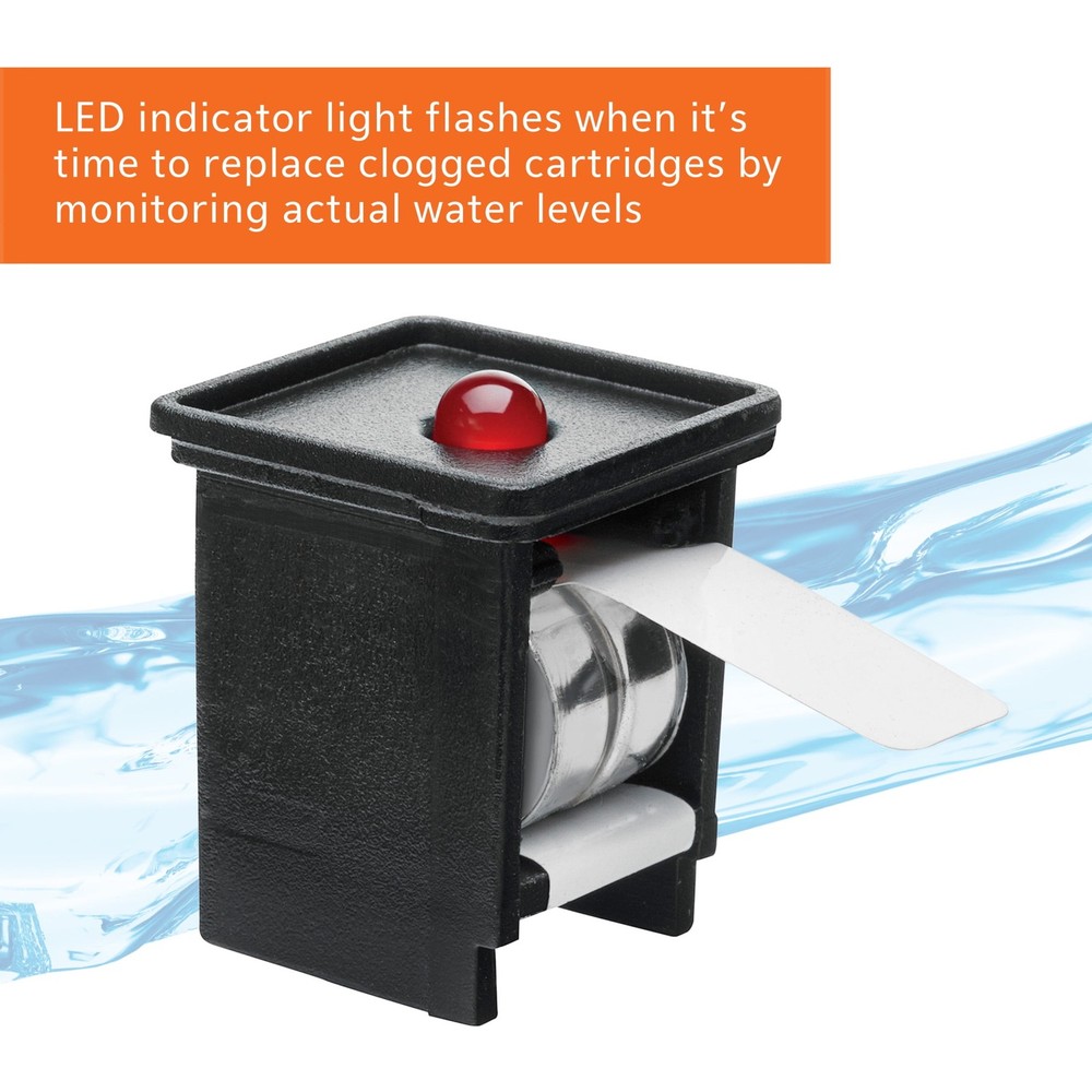 Aqueon QuietFlow LED PRO Aquarium Power Filter Size 10