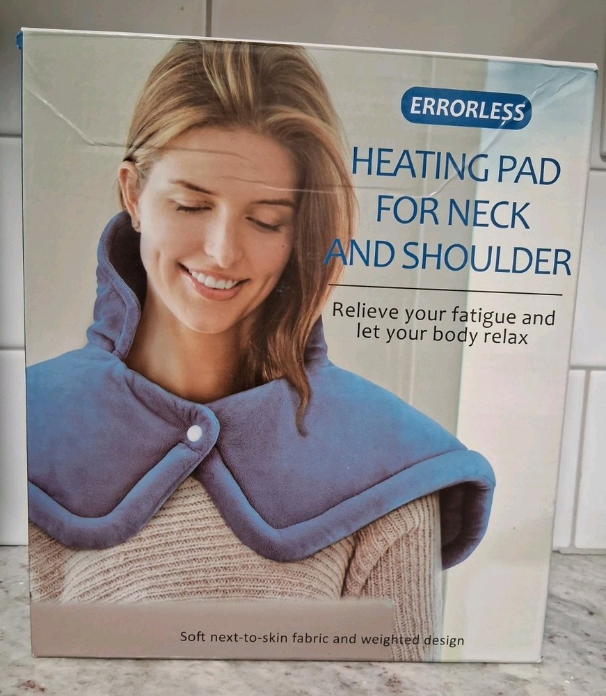 Errorless Heating Pad Neck & Shoulders NEW IN BOX