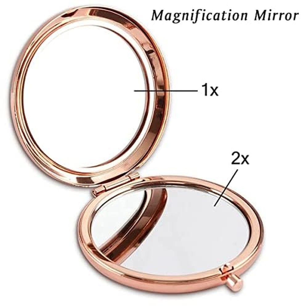 Personalized Compact Mirrors Easter Basket Stuffers, Christian Gifts for Moth...