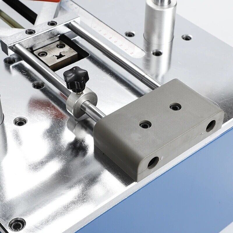 Bench-Top Type Picture Frame Underpinner Desktop Pneumatic Nail Angle Machine-