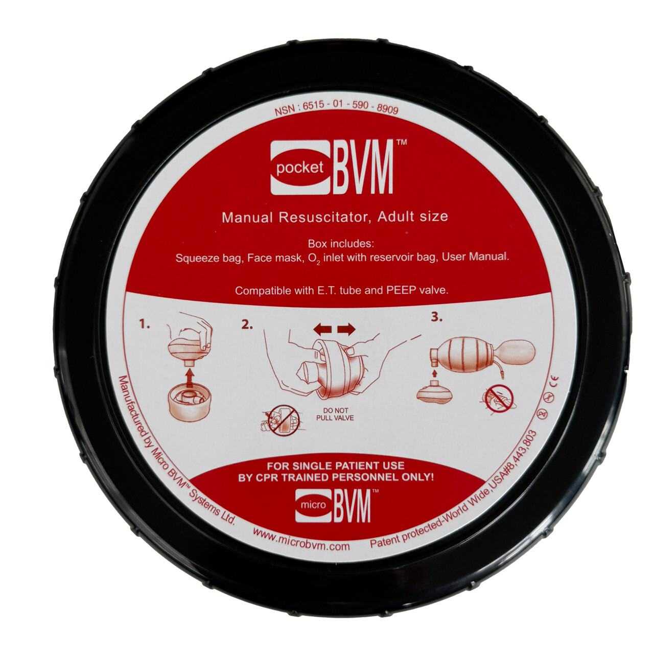 Pocket BVM (Bag Valve Mask)