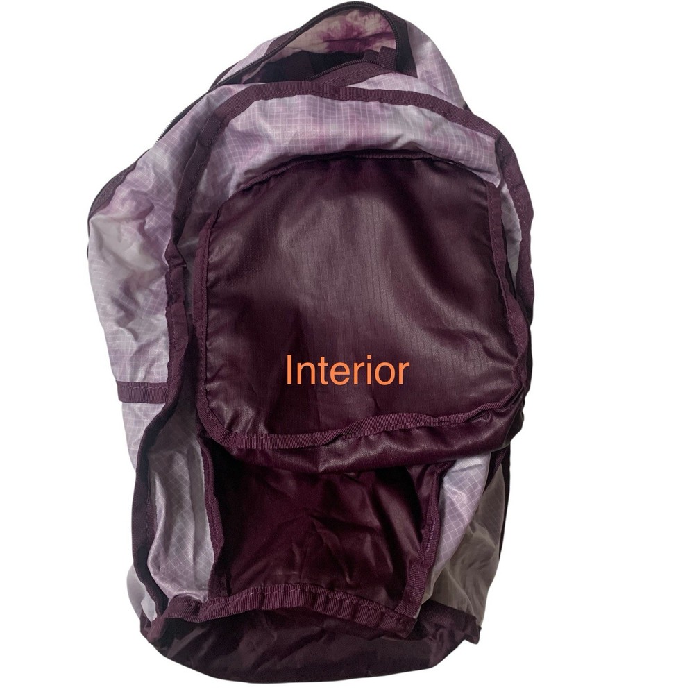 Eddie Bauer Stowaway 20L Backpack Packable Purple Daypack Lightweight Camp