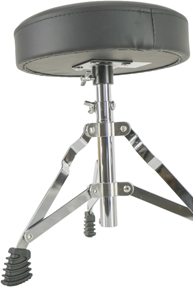SPL Junior Kicker Drum Throne Adjustable Padded Seat Stool Sturdy Leg Base