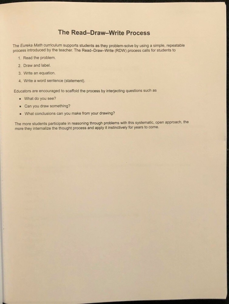 Kindergarten - EUREKA MATH - MODULE 5 & 6 (Student Workbook) (2018, Great Minds)