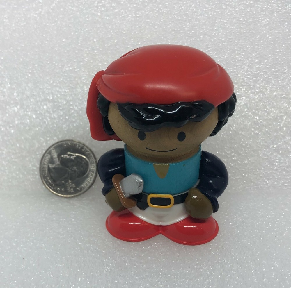 Play Town Boy Pirate Wooden 3" Figure
