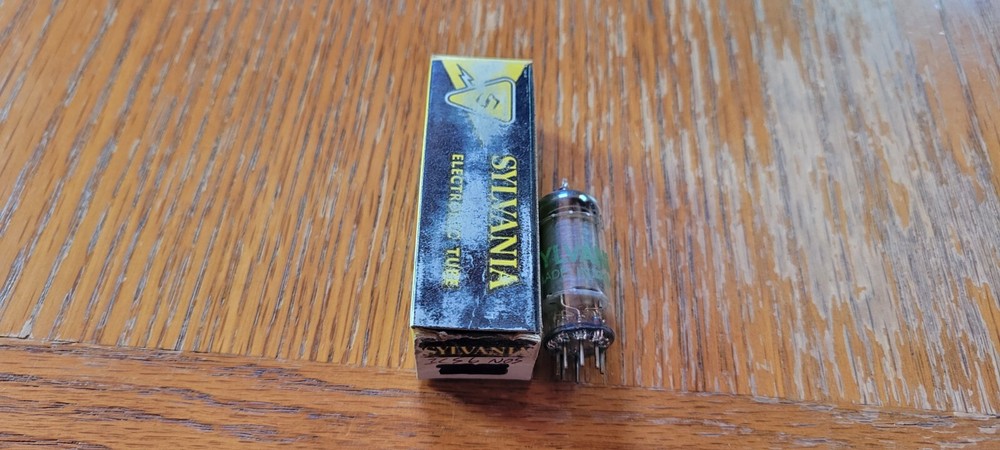 Sylvania NOS 3CS6 Vacuum Tube Tested