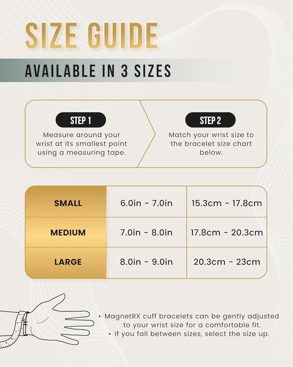 Magnetrx® Copper Magnetic Bracelet Arthritis Pain Therapy Energy Cuff Bangle Uni