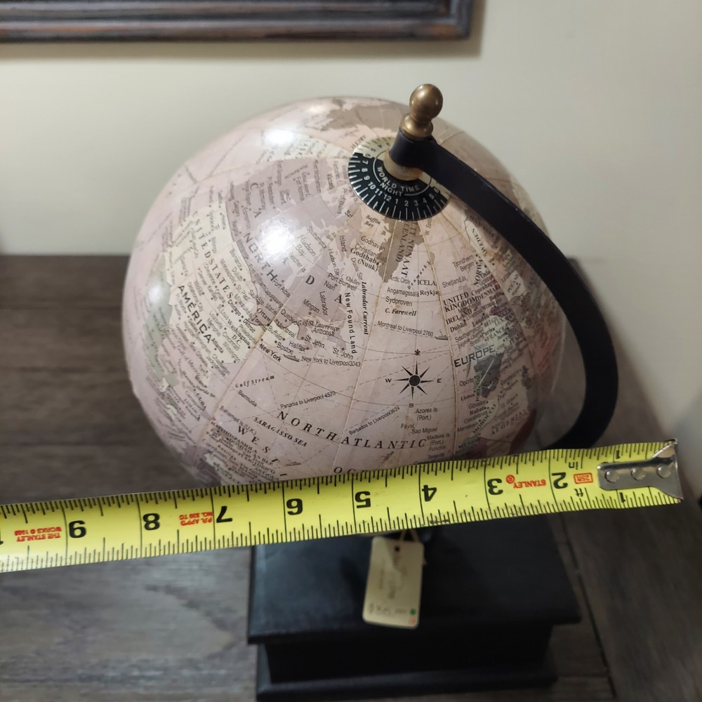 Desktop Spinning Rotating Globe With Drawer