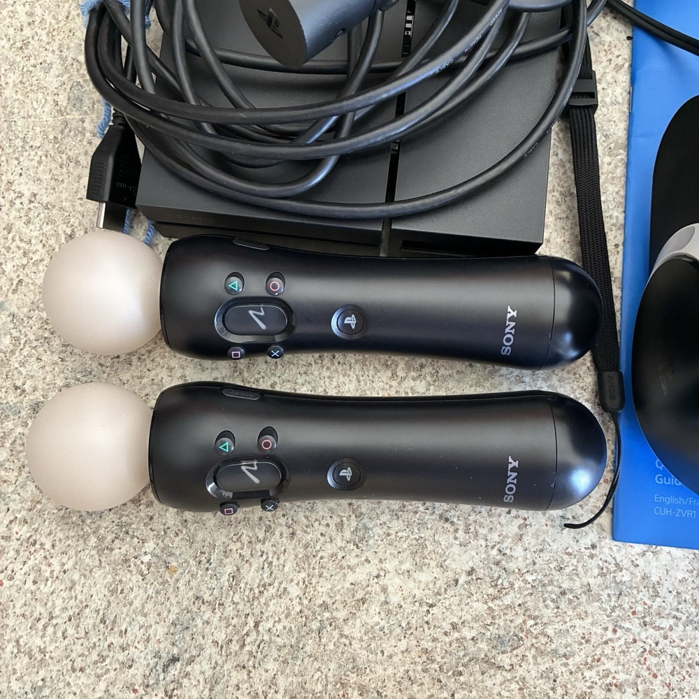 Sony PlayStation VR PSVR (PS4) CUH-ZVR2 Headset/Controllers/Camera Bundle