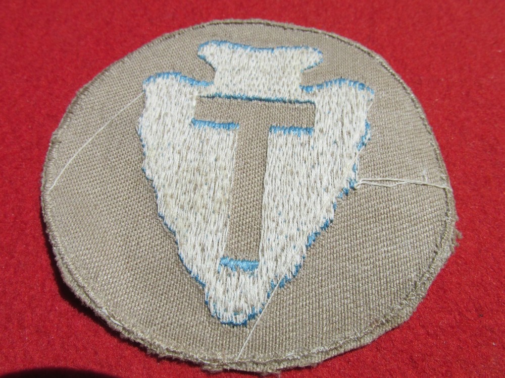 36th Infantry Division patch embroidered on twill Lone Star Division Inter war