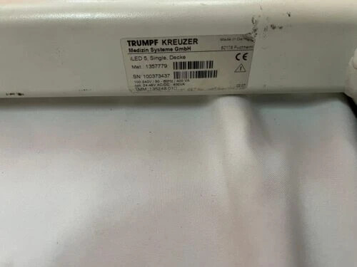 Trumpf iLED 5 Surgical Lights Single Support Arm