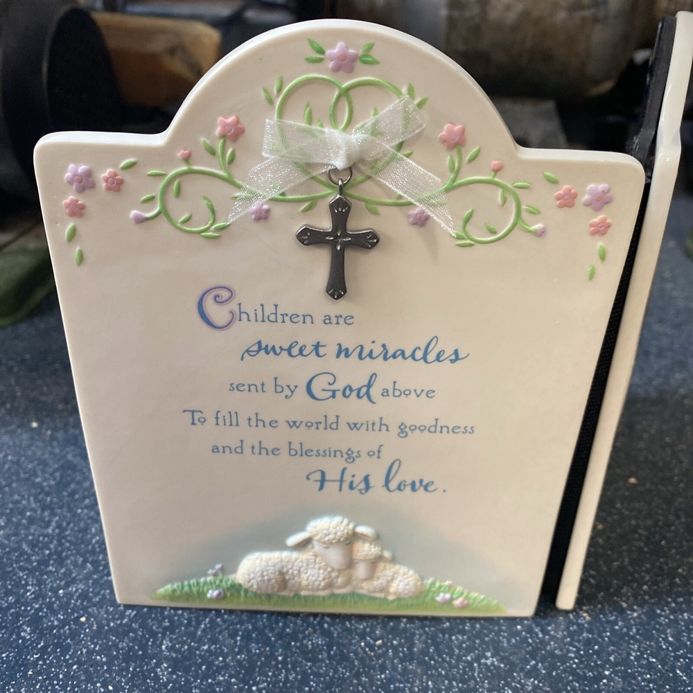 Religious Baby Frame Ceramic