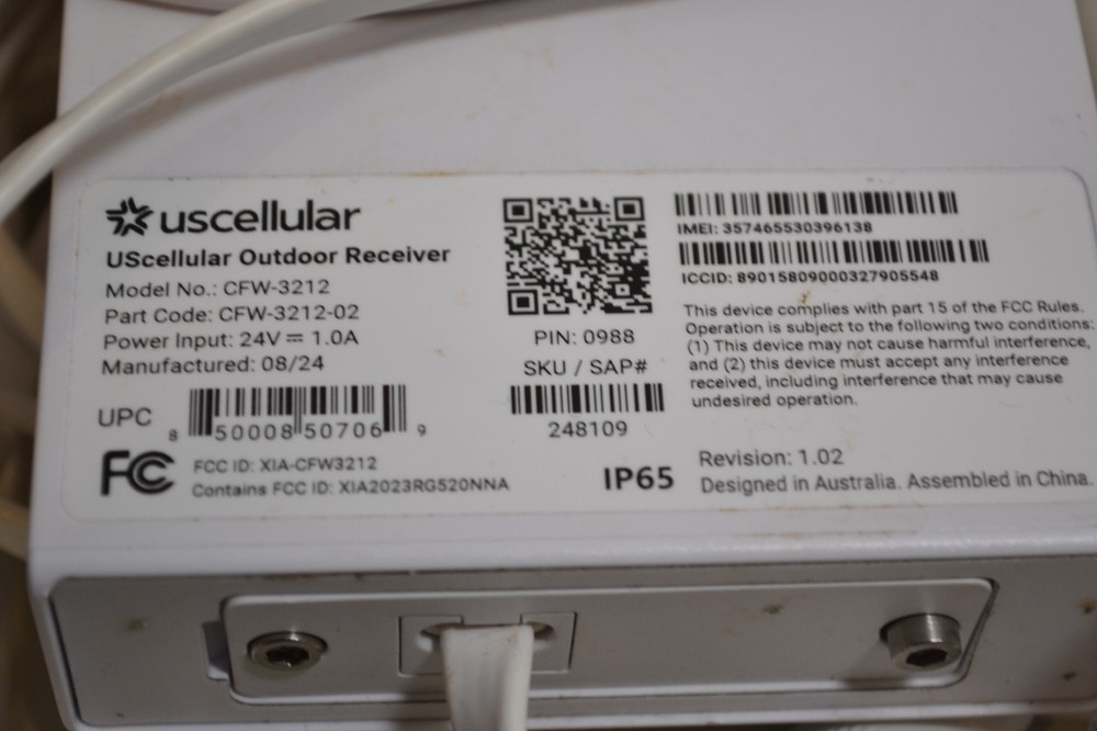 UScellular Outdoor Receiver - CFW-3212