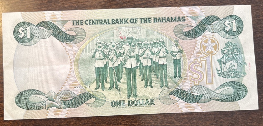 1984 $1 Bahamas AU+