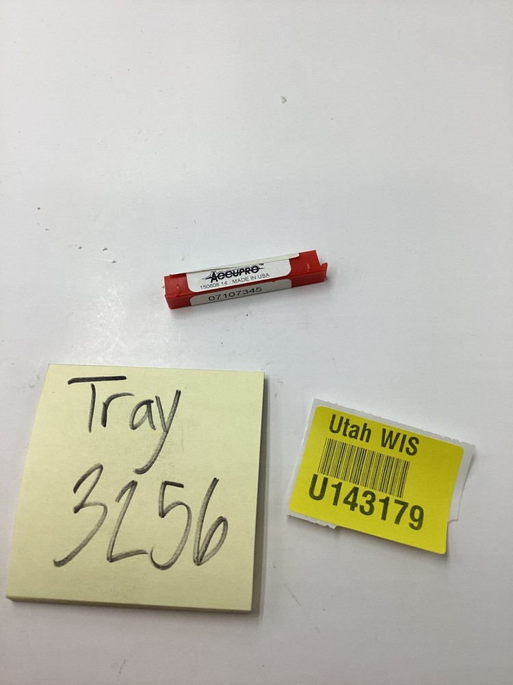 Accupro SC CR Boring Bar Submicron Solid Carbide 0.12x.35x3/16, 07107345
