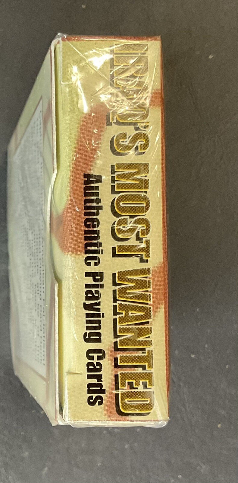 Iraq's Most Wanted Authentic Playing Cards Limited Edition Joker VTG Sealed Deck