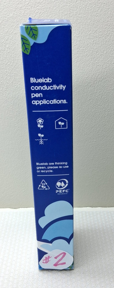 Bluelab Conductivity Pen 1 Button Unit Change PPM & EC & Temperature NEW