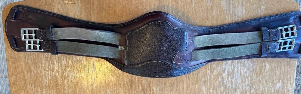 Devoucoux V-Strap Girth - Brown - 80 CM / 32"