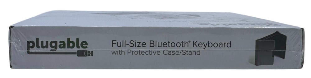 Plugable Wireless Full-Size Bluetooth Keyboard Gray BT-KEY3XL SEALED