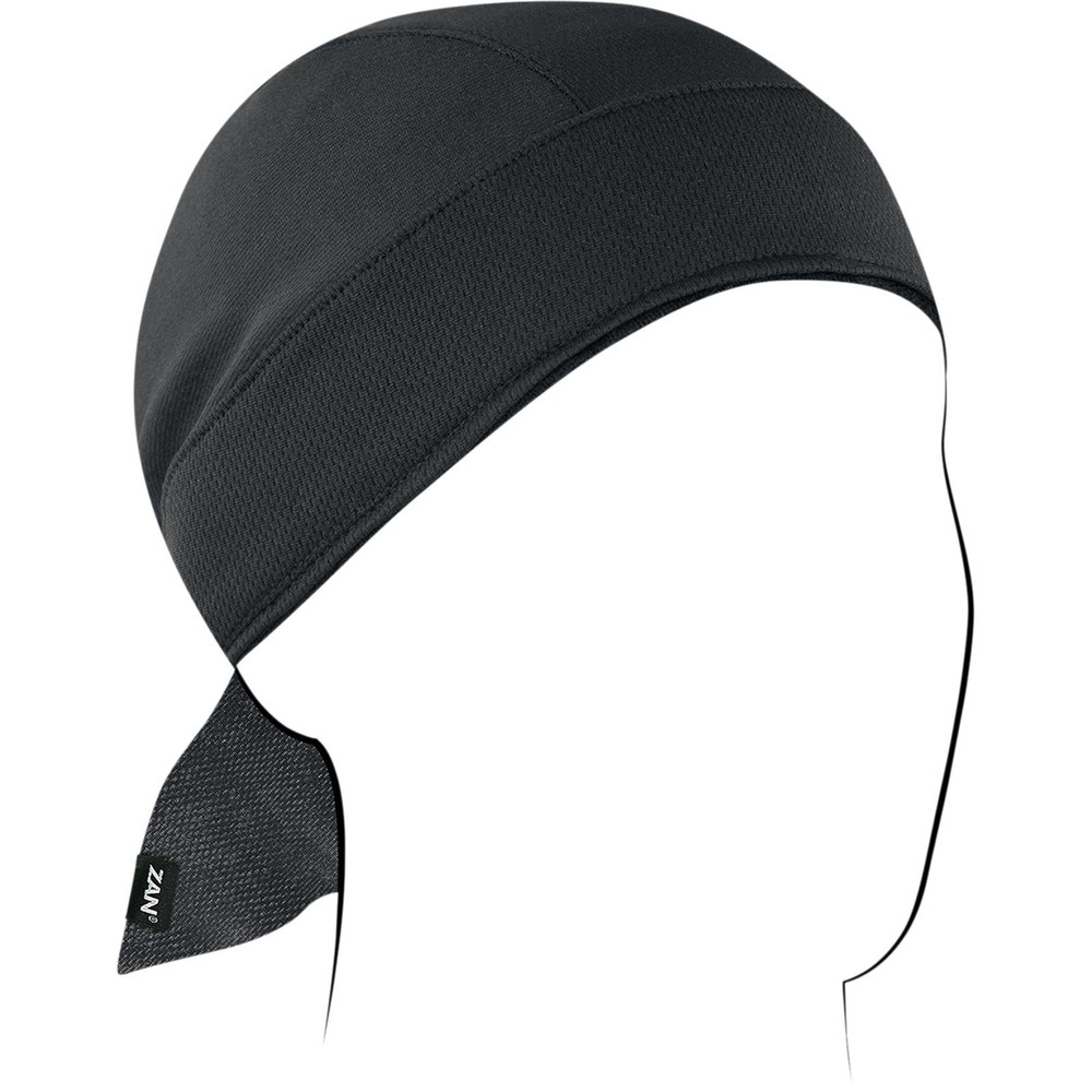 Zan Flydanna® Micro Polyester Headwrap - Black ZM114