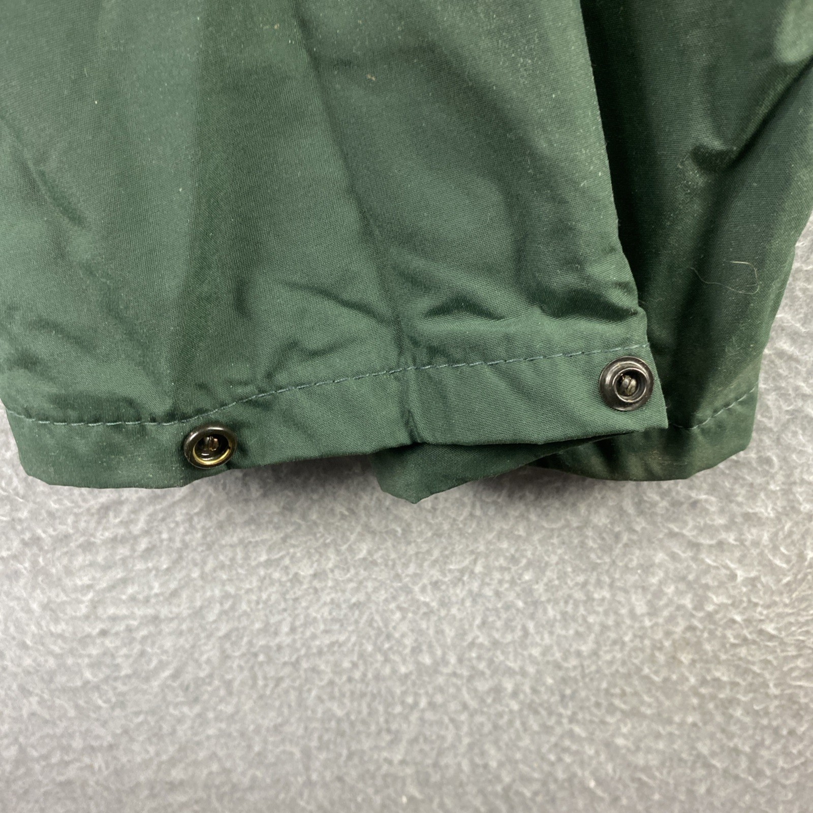 Walls XL Green Rain Suit Set Jacket Pants Waterproof Hooded Nylon Outdoor