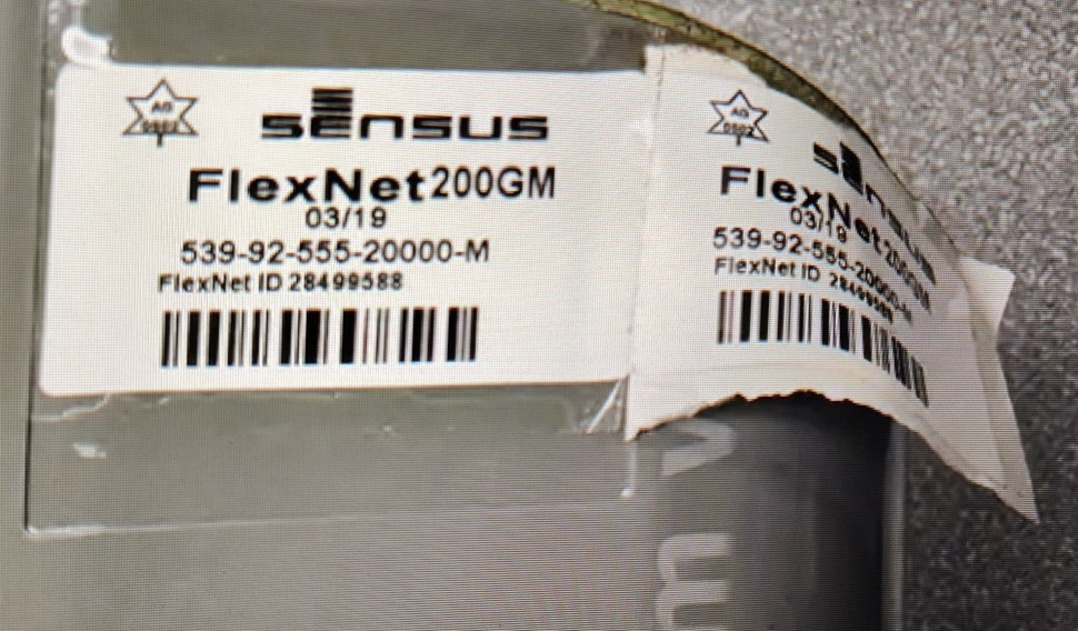 Sensus One SmartPoint Model 200GM Transceiver Flexnet 2-way radio AMR