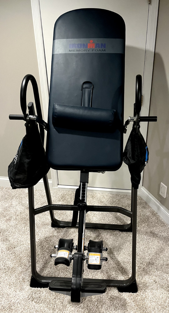 Ironman Inversion Table - used sparingly