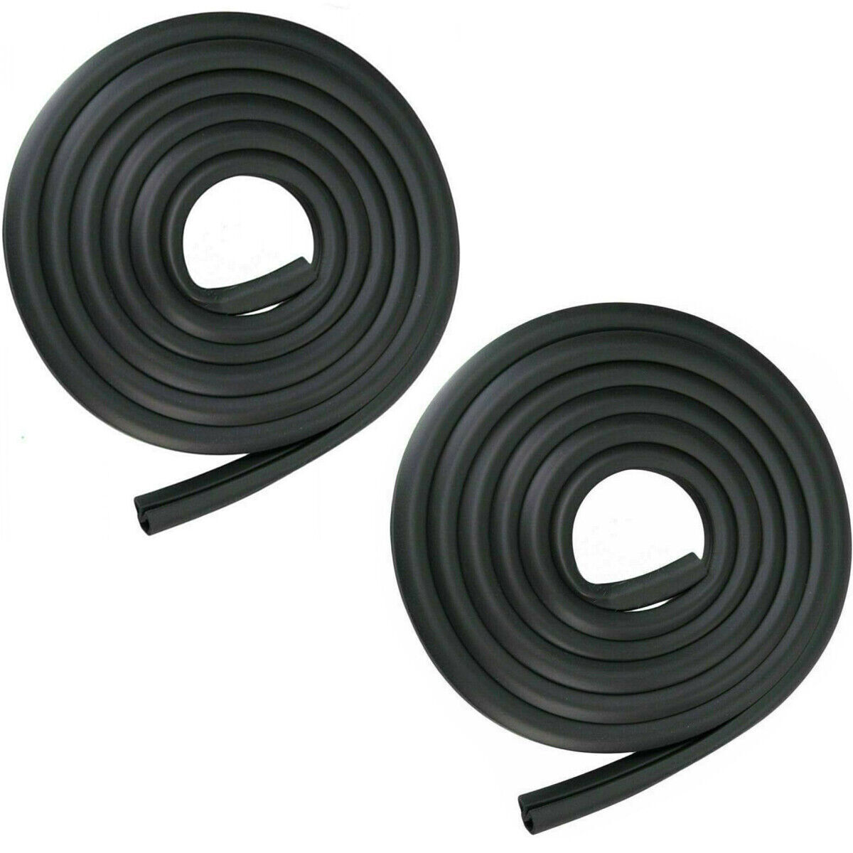 Rubber Door Seals Weatherstrip Pair Set Truck for 73-79 Ford F100 F150 F250 F350