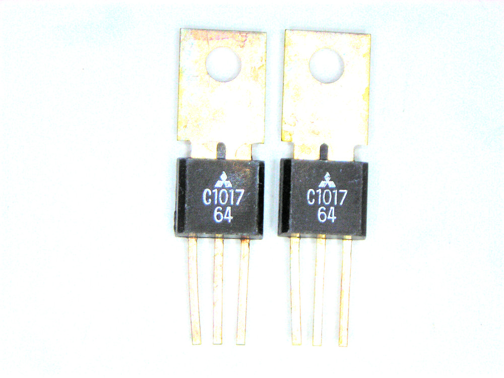 2SC1017 "Original" Mitsubishi Transistor 2  pcs