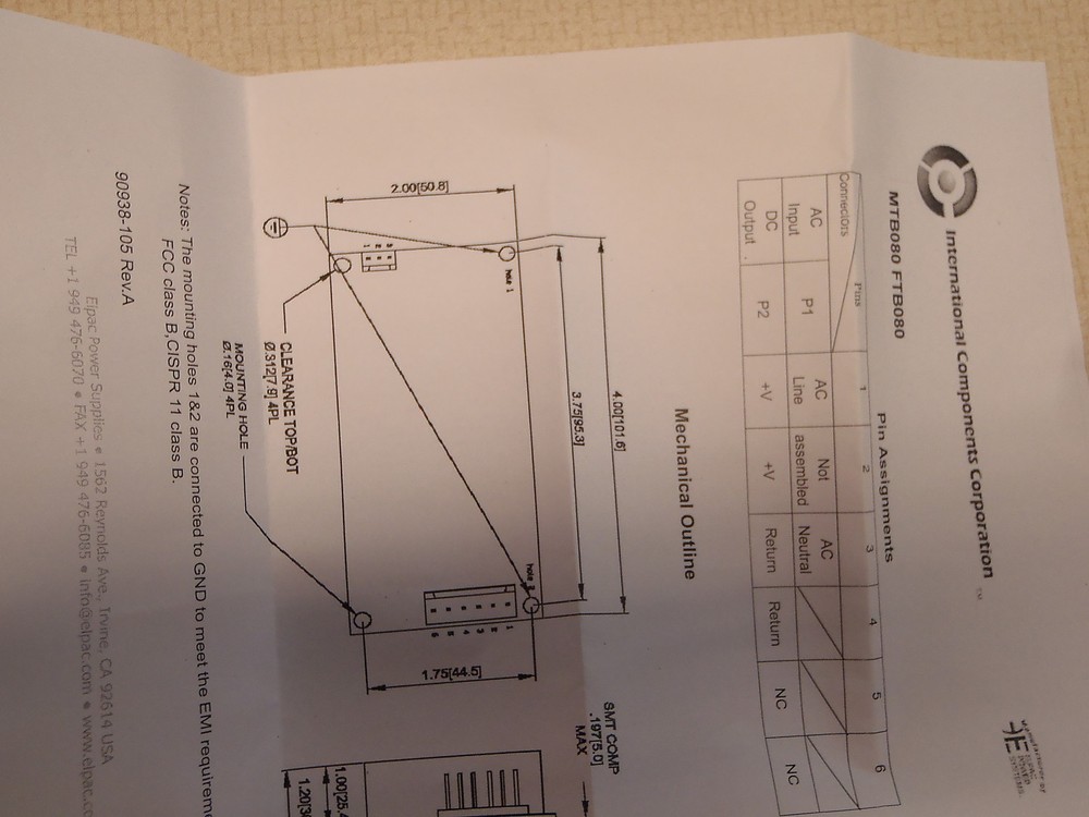 FTB080024A Elpac Power Systems