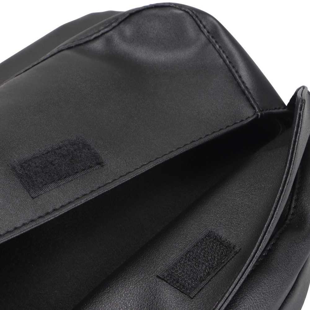 Black Plug-In Driver Rider Backrest Pad For Harley Road King Electra Glide FLHT