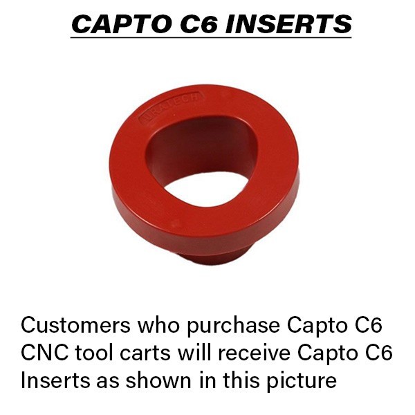 CAPTO C6 , Shelf Model, CNC Tool cart