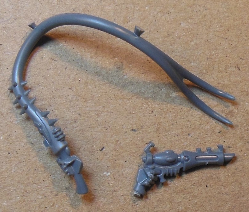 Warhammer 40K Drukhari Dark Eldar - Archon - Agoniser Whip Pistol (e) Bits Bitz