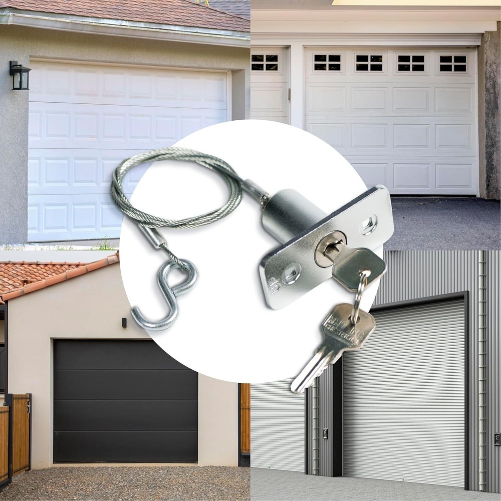 Emergency Release Lock Kit, Universal Garage Door Emergency Release Lock Kit,...
