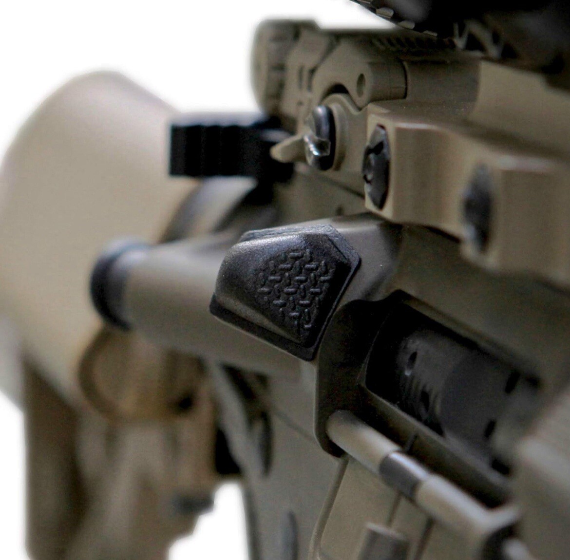 Deflector Brake 2 Pack: Guides Spent Brass into Pile, Protects Rifle Paint