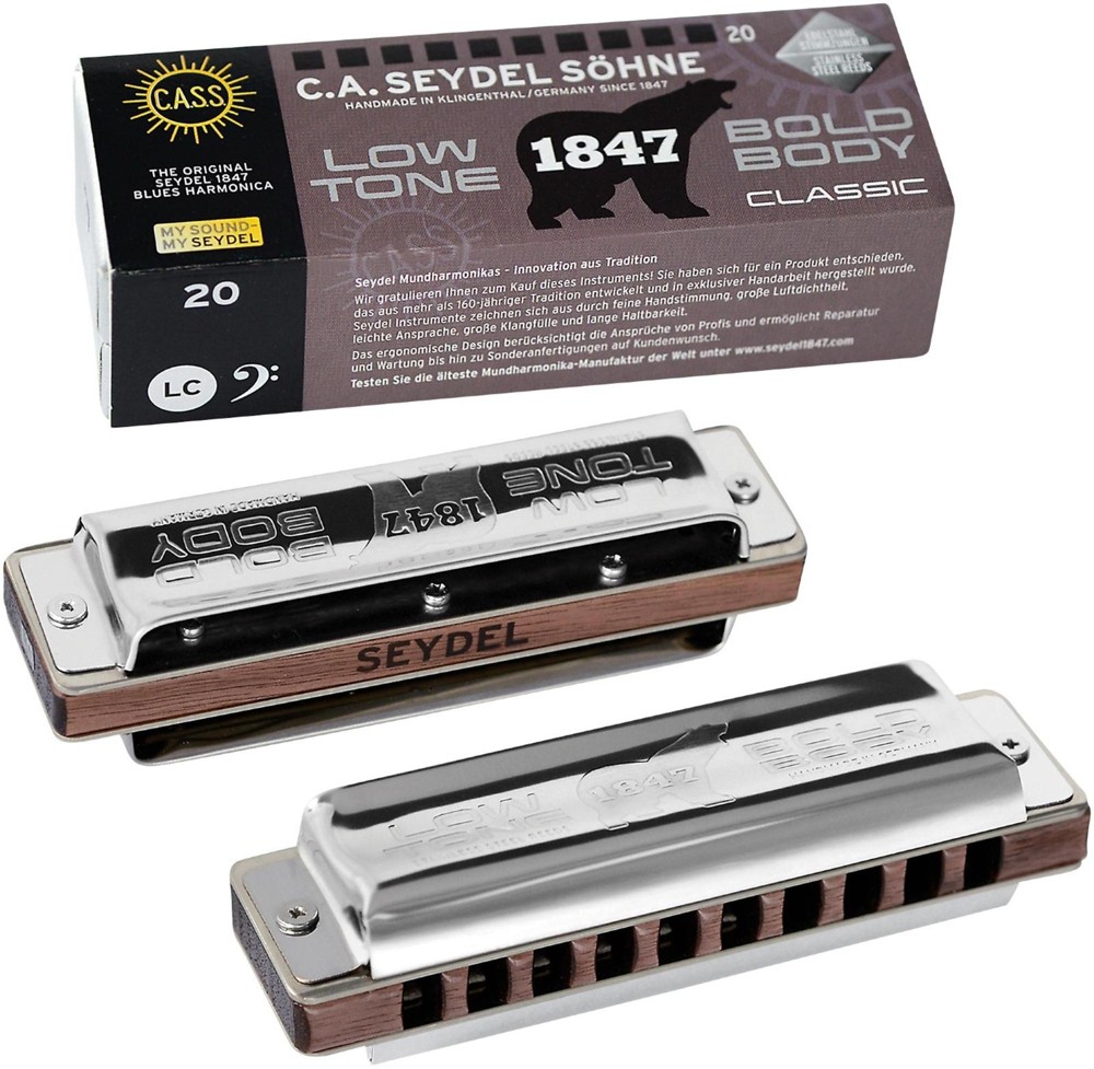 SEYDEL Blues Classic 1847 Harmonica Super Low E
