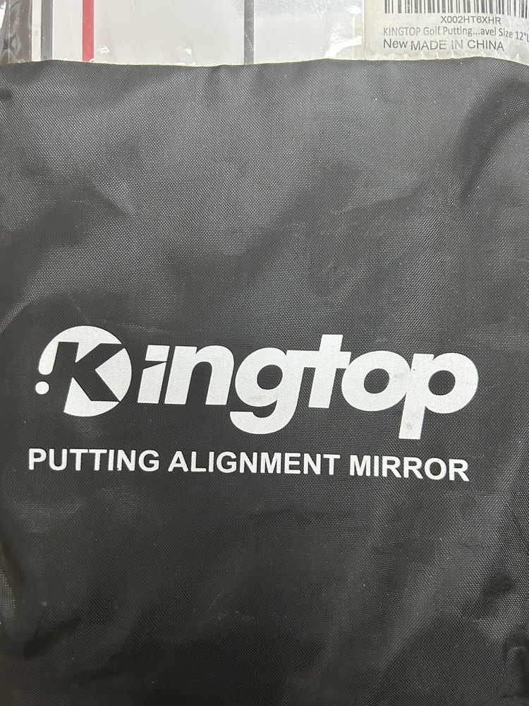 KINGTOP Classic Golf Putting Mirror - Portable Alignment Putting Training Aid...