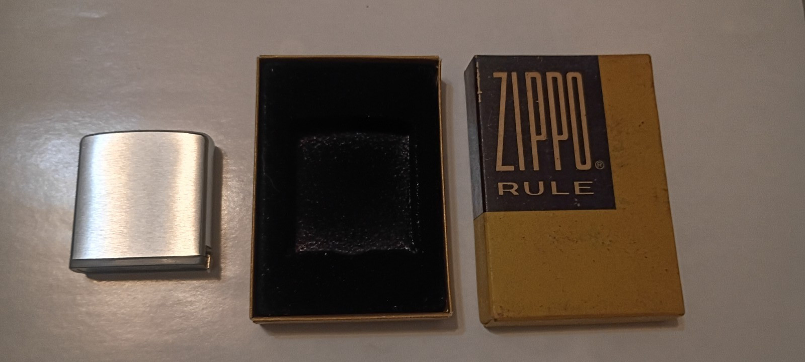 Vintage Zippo Rule Ruler Measuring Tape USA    Blank     Brand New