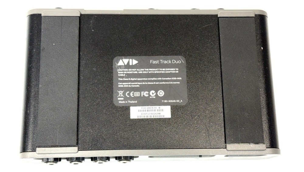 Avid Fast Track Duo USB Audio Interface Recording Equipment