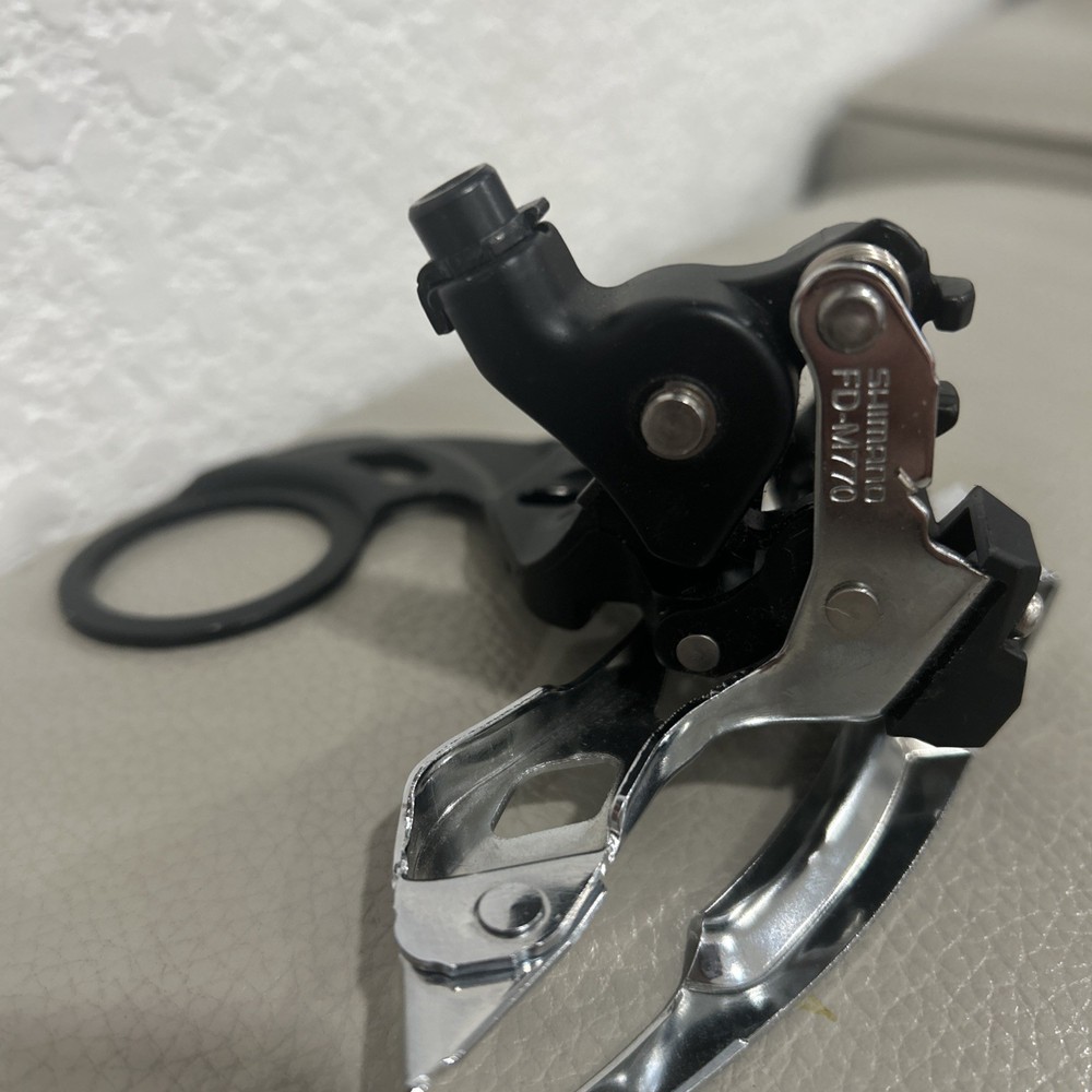 Shimano XT FD-M770-E Front Derailleur w/ BB Plate